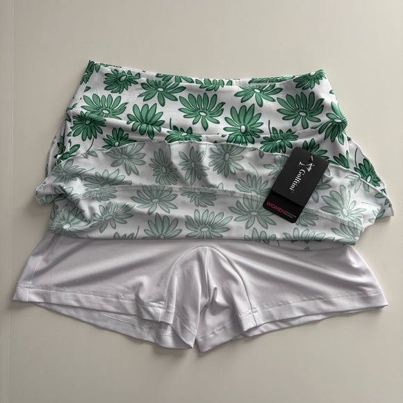 Women’s Golftini Girl Power Ruffle Pull On Skort Small MSRP $116 - Picture 3 of 8